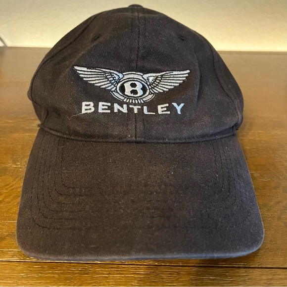 Bentley Car Black Baseball Style Hat Men's - Picture 2 of 7